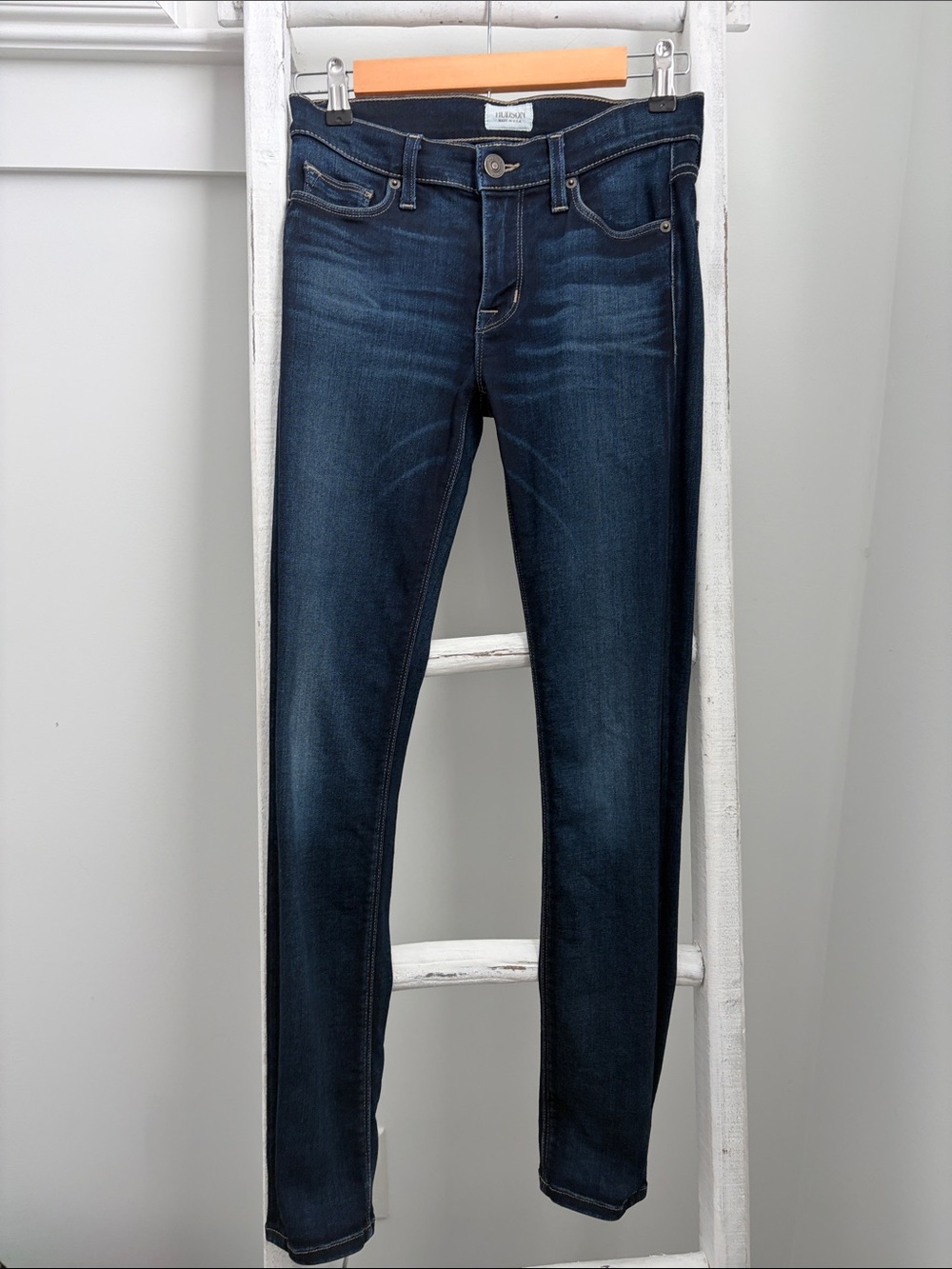 Hudson Jeans Women's Dark Blue Skinny Jeans